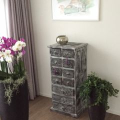 Kommode grau vintage